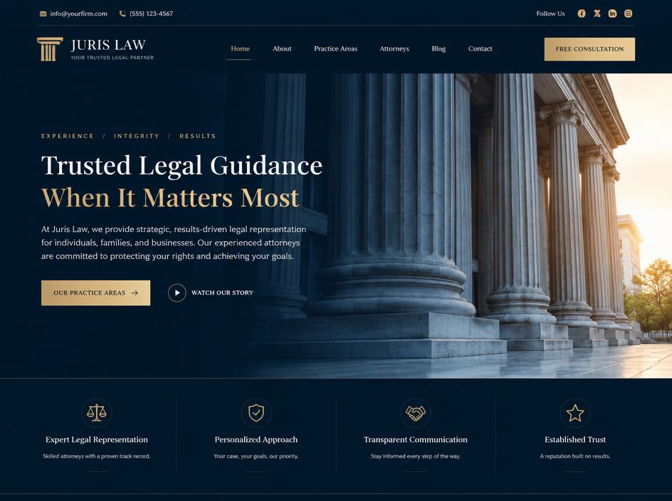 Site Advocacia Andrade