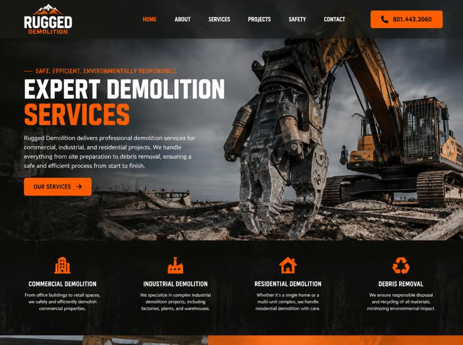 Site Demolições Fortes